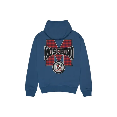 MOSCHINO Синий Мужской Свитшот