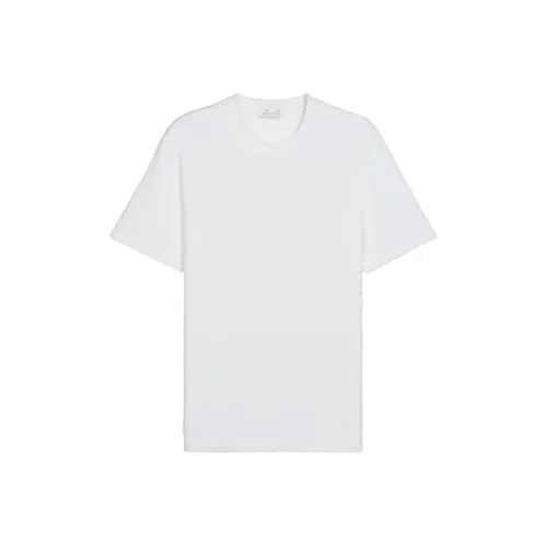 GOLDLION Yuanming Garden Series Короткий рукав T-рубашки Мужской Белый