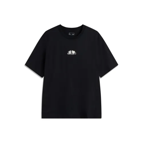 LINING Sports Fashion Collection Футболка Унисекс Черная