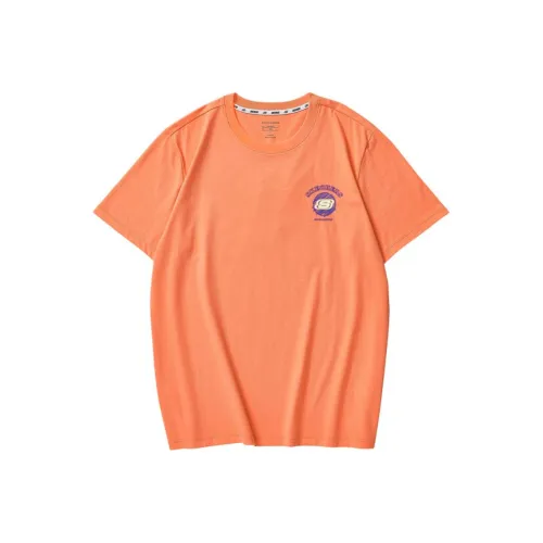 Skechers Colorful T-Shirt Унисекс Коралловый Золотой Апельсин