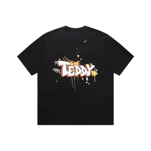 Teddy Bear Collection Contrast Graffiti Series T-Shirt Унисекс