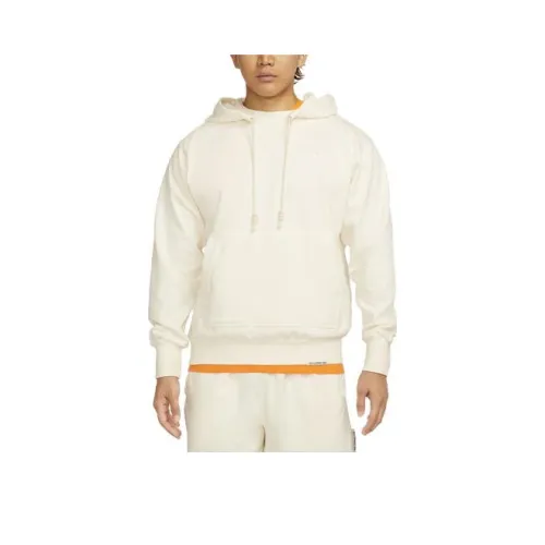 Nike Слоновая кость Мужские Толстовки