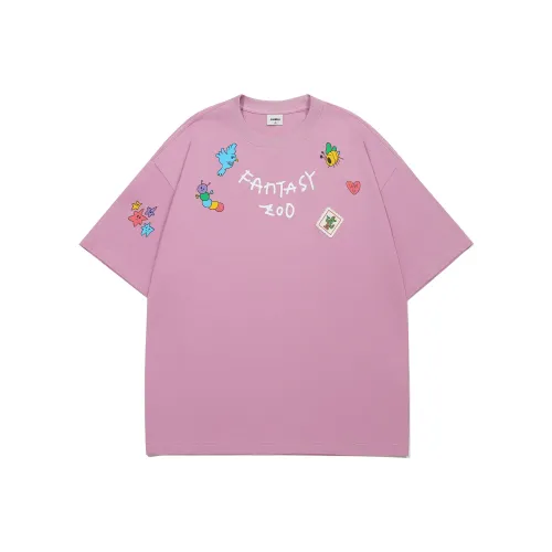 Guuka T-Shirt Унисекс Дымчатый Розовый Орхидея