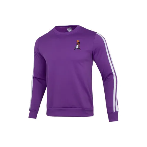 Adidas Purple Men's Hoodies Adidas Фиолетовые Мужские Толстовки