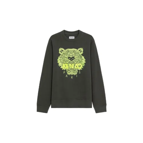 KENZO Зеленый Мужской Свитшот