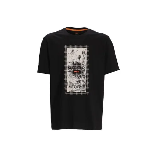 Hugo Boss Мужские Черные Рубашки