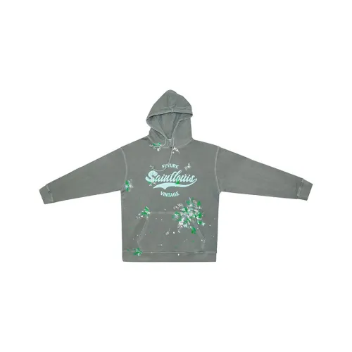 SSSAINT LOUIS Мытый серый Унисекс Свитшоты