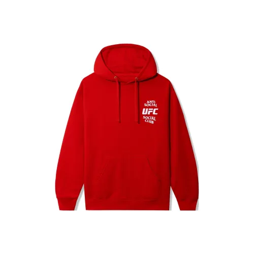 ANTI SOCIAL SOCIAL CLUB ASSC X UFC SS23 Co Branded SERIES Красный Унисекс Толстовки