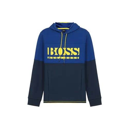 Hugo Boss Морской Синий Мужские Свитшоты