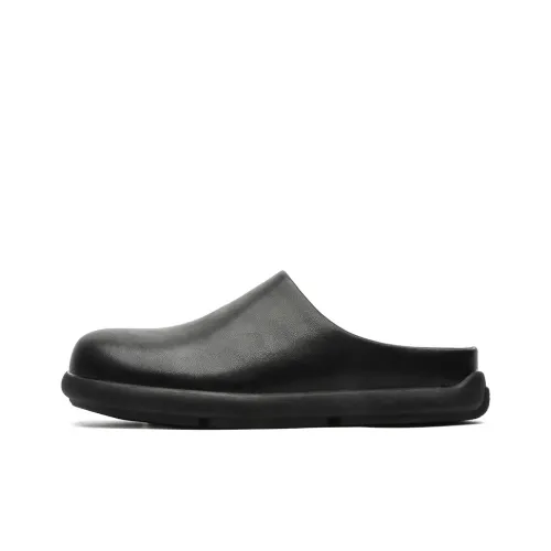 Zuogedu Резиновая подошва устойчивая к истиранию домашние тапочки мужские черные