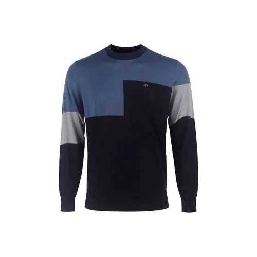 ARMANI EXCHANGE Синий Мужской Свитшот