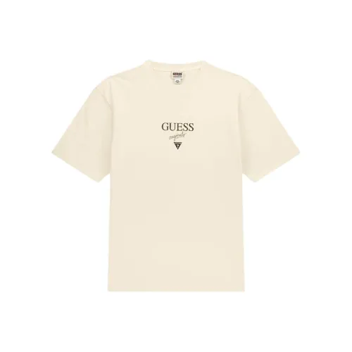 GUESS Кремовые Мужские Футболки