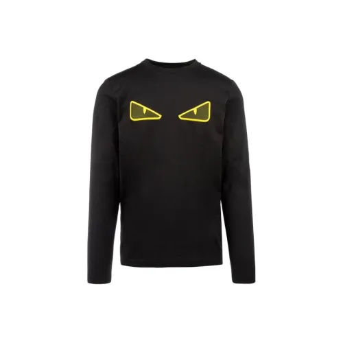 FENDI Черный Мужские Свитшоты