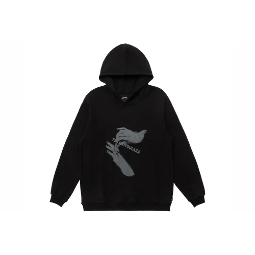 FEICHAI Черная унисекс толстовка