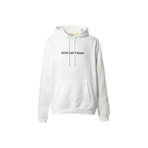 MONCLER Белый Мужской Свитшот