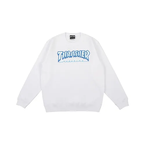 Thrasher Белый Мужской Свитшот