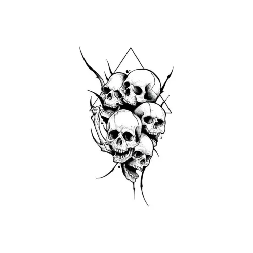 QINGSHANQIHAI Rayquaza'S Пепельная Сборка Украшение сборкой Временные Татуировки 1 шт