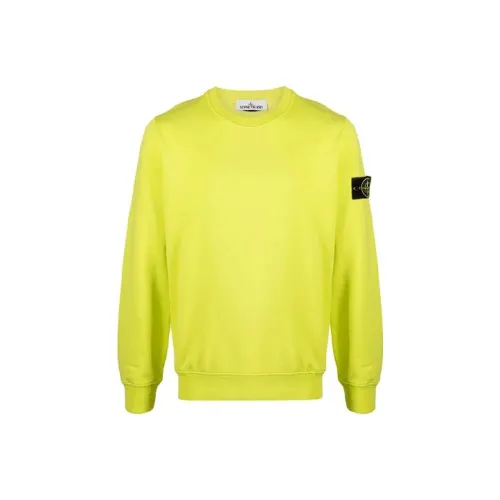 STONE ISLAND Толстовка Мужская Желтая