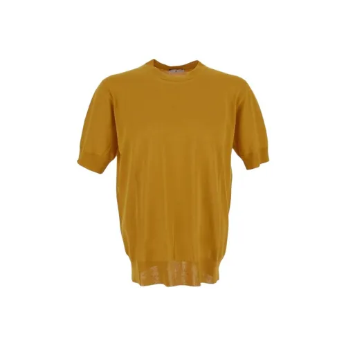 PT Pantaloni Torino SS24 T Рубашка Мужская Желтая