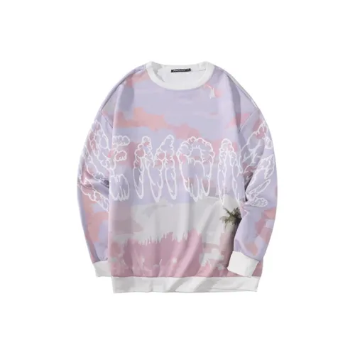 FireMonkey Свитшот Унисекс Розовый Фиолетовый