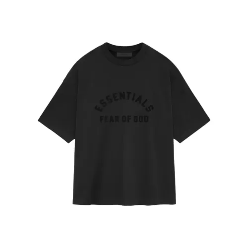Fear Of God Essentials 2024 Summer Collection Рубашка Мужская Темно-деревянный Черный Черный