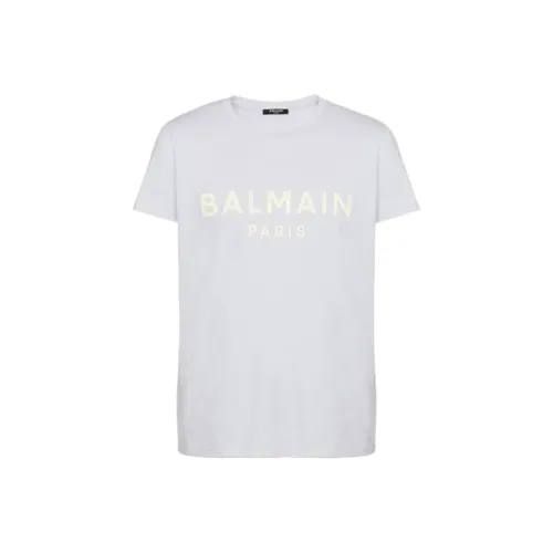 BALMAIN Мужские синие T-рубашки