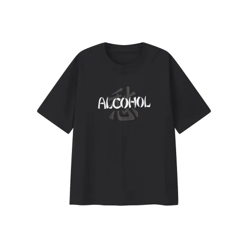 YOSHIYOYI Черная унисекс футболка