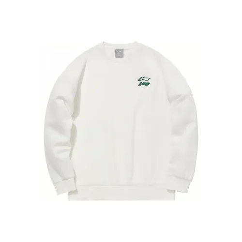 LINING Sports Fashion Collection Белый Мужской Свитшот