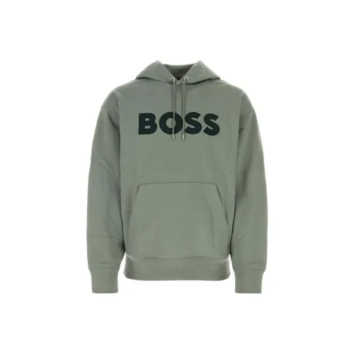 Hugo Boss SS23 Толстовка Мужская Светло-Зеленая