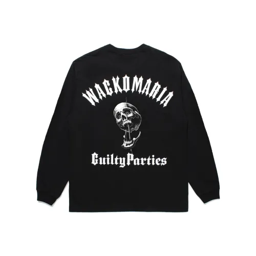 WACKO MARIA 56 Tattoo Studio Collaboration Черная Унисекс Футболка