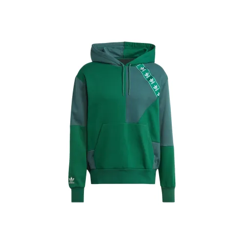 adidas originals ADC PATCHWORK HOODIE Минеральный зеленый Унисекс Толстовки