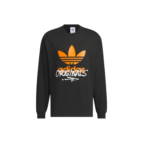 Adidas Originals TREFOIL TEE T-рубашка мужская черная