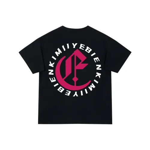 BIENKIMIIYE Черная унисекс футболка