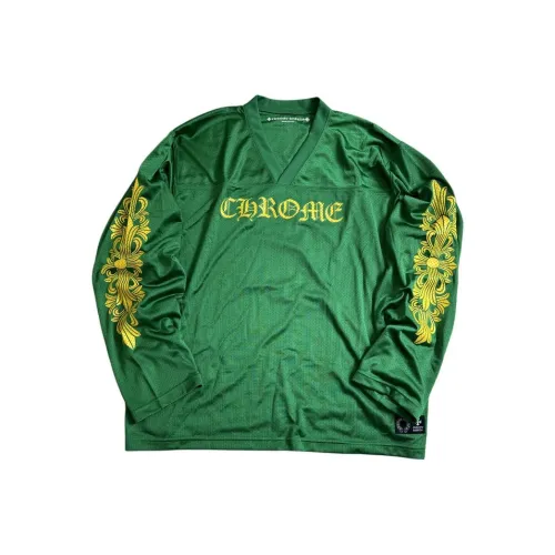 Chrome Hearts SS24 T Рубашка Мужская Зеленая
