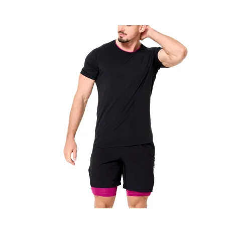 DECATHLON T-рубашка мужская Smokey черный фуксия