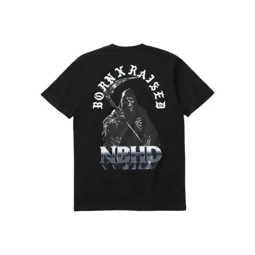 NEIGHBORHOOD BornxRaised Collaboration Унисекс Т-рубашки