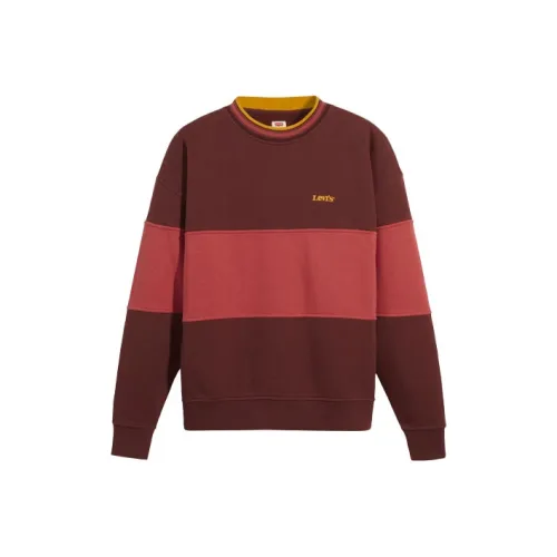 Levi's Толстовка Мужская Розовая Красная Многоцветная