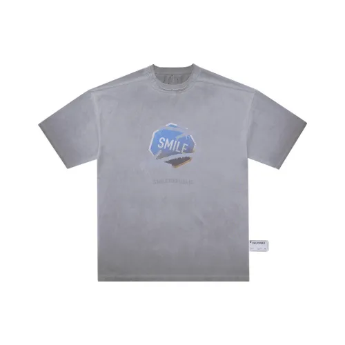 SMILEREPUBLIC T-Shirt Унисекс Серый