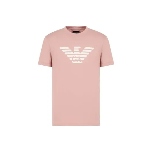 EMPORIO ARMANI T-рубашка мужская розовая