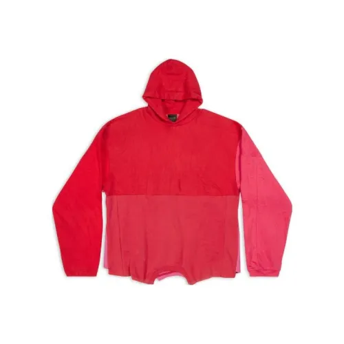BALENCIAGA Красный Унисекс Свитшоты