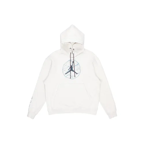 Jordan Свитшот Осенний Мужской Белый