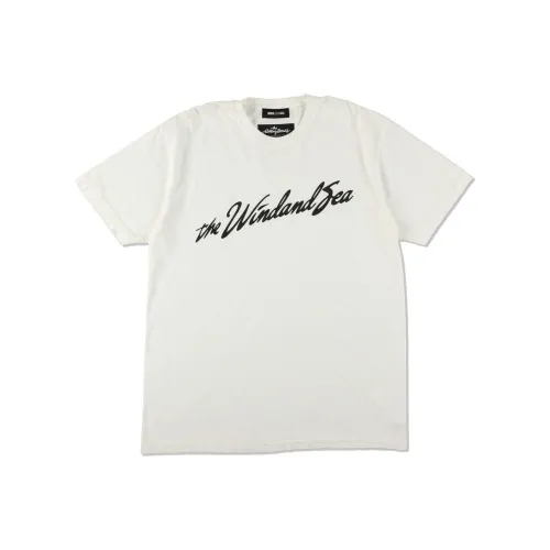 WIND AND SEA x THE ROLLING STONES SS24 T-Shirt Унисекс Белый