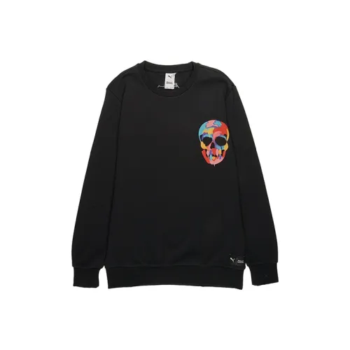 PUMA Черные Мужские Свитшоты