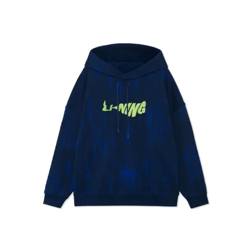 LiNing Синий Мужской Свитшот