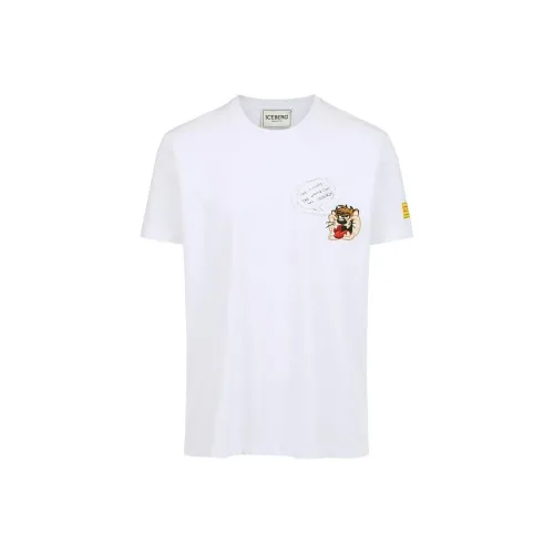 Айсберг Белый Мужская T-Рубашка