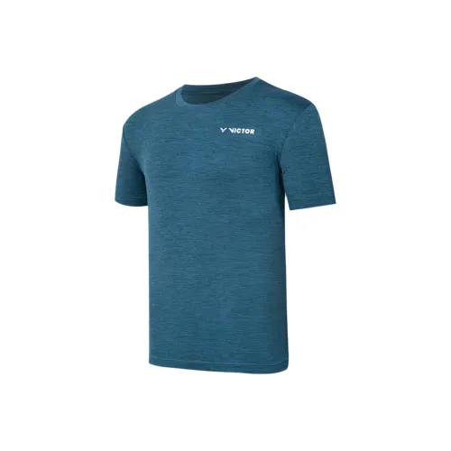 VICTOR Бирюзовая Унисекс Футболка