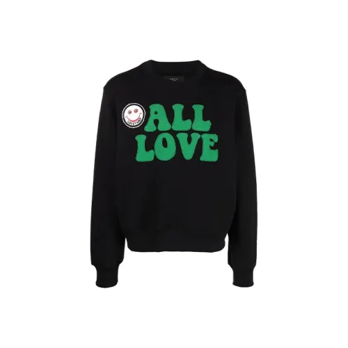 AMIRI Мужские черные свитшоты