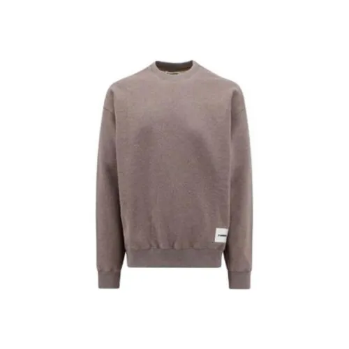 JIL SANDER Коричневый Мужской Свитшот