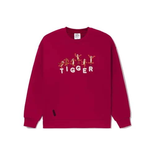 LiNing x Disney Толстовка Унисекс Бычий Красный