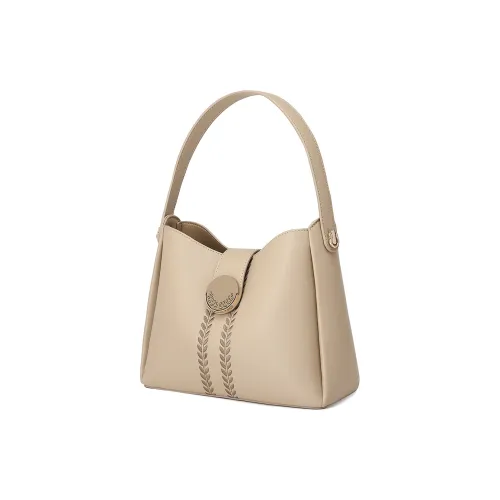 MEXICAN Полиуретан Через плечо Одно плечо Сумка Обычный Женский Черный Абрикосовый